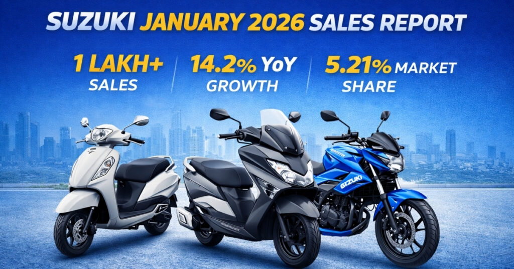 Suzuki January 2026 Sales