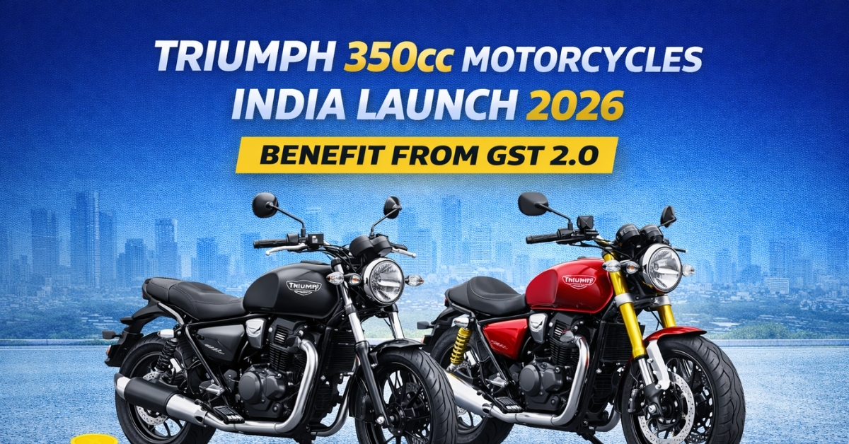 Triumph 350cc Motorcycles India Launch 2026
