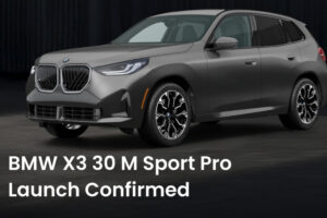 BMW X3 M Sport Pro Price & Features Revealed