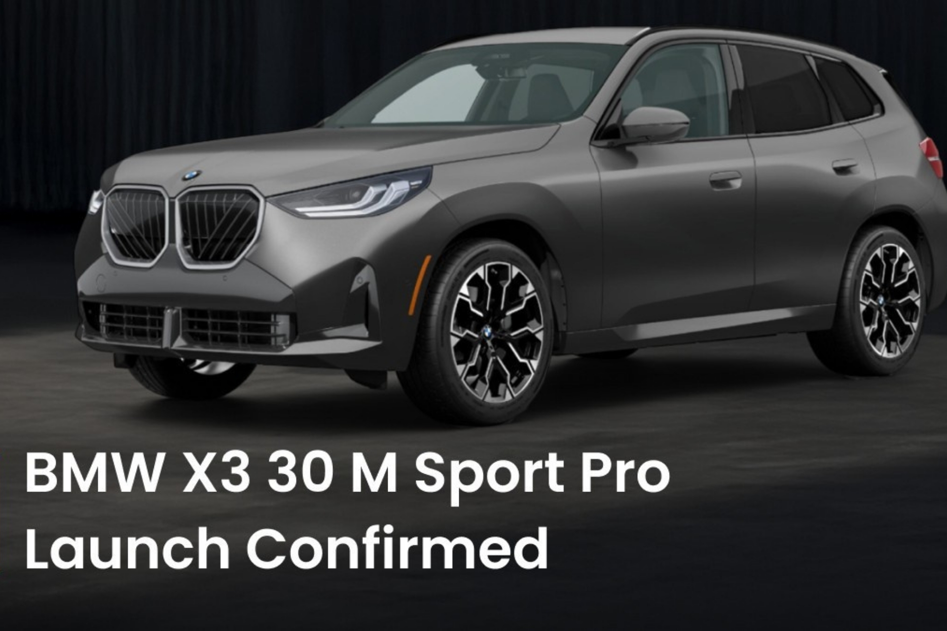 BMW X3 M Sport Pro Price & Features Revealed