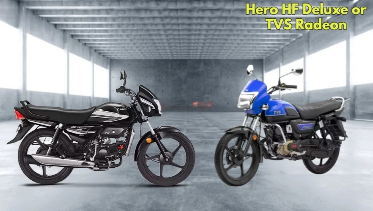 Hero HF Deluxe vs TVS Radeon 2026