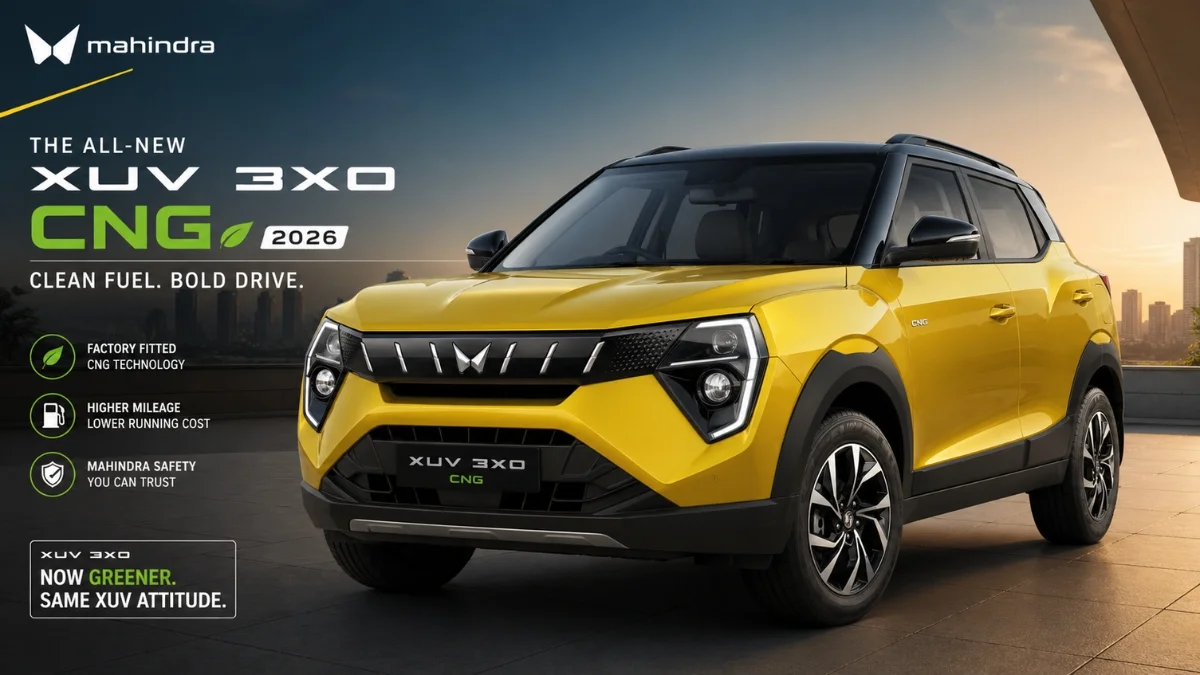 Mahindra XUV 3XO CNG 2026