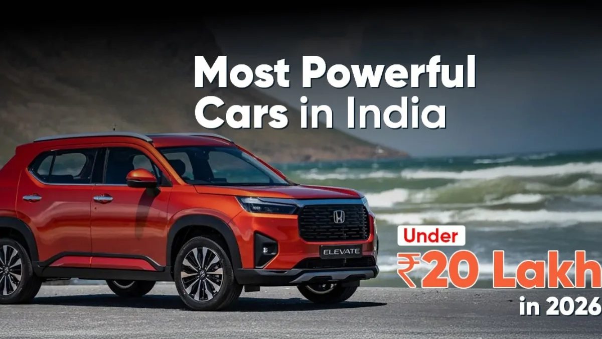 Top Powerful Cars Under Rs. 20 Lakh in India