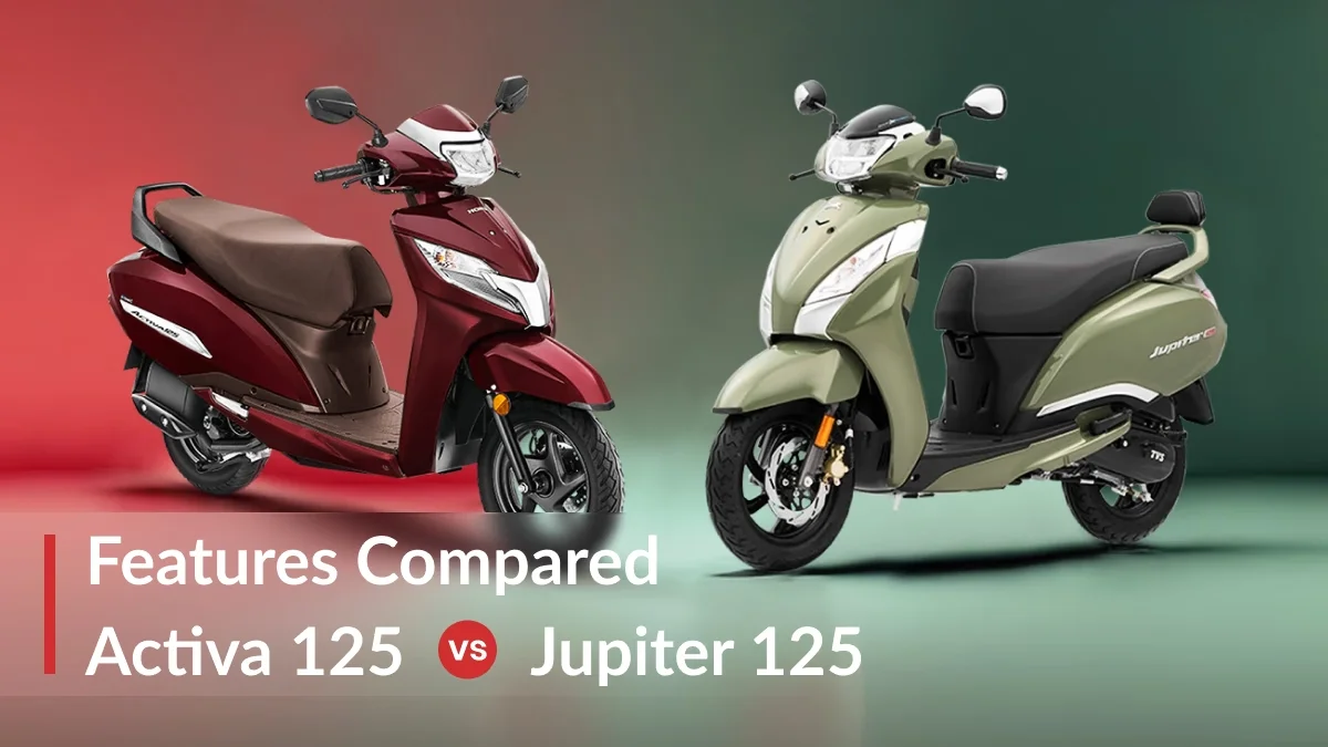 Honda Activa 125 vs TVS Jupiter 125