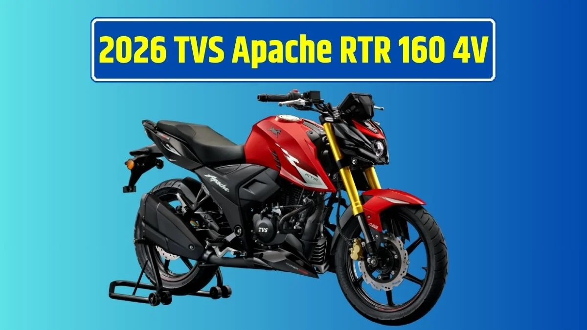TVS Apache RTR 160 4V 2026 Launched