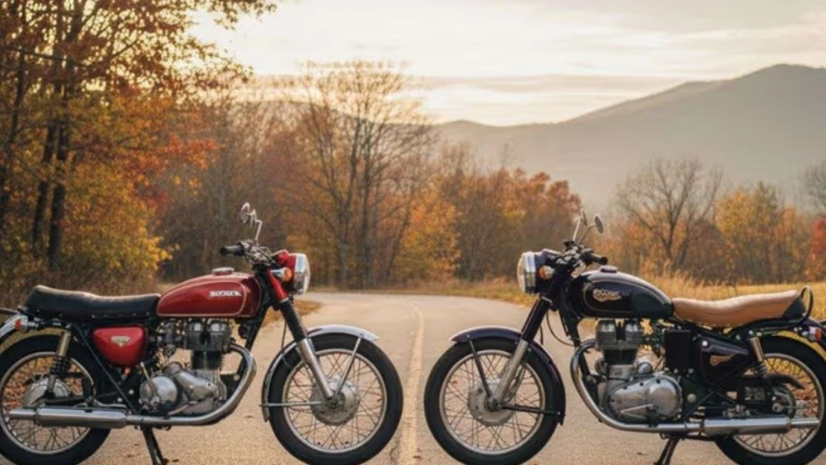 Honda CB350C vs Royal Enfield Bullet 350