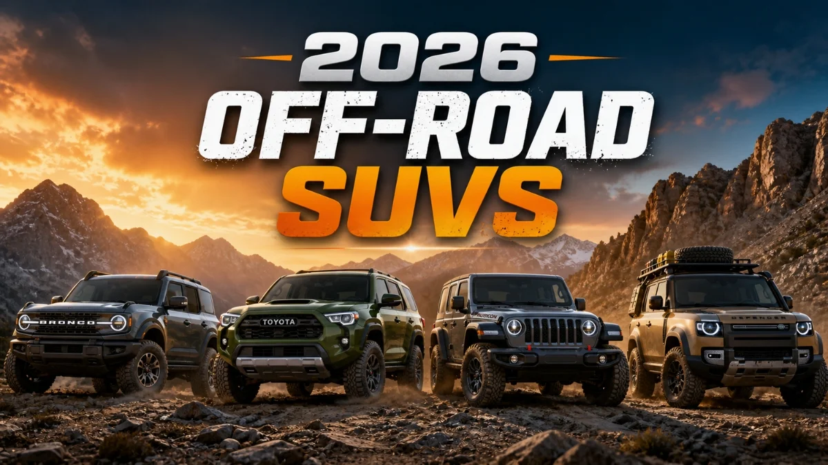 2026 Off-Road SUVs India