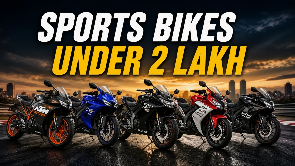Best Sports Bikes Under 2 Lakh India