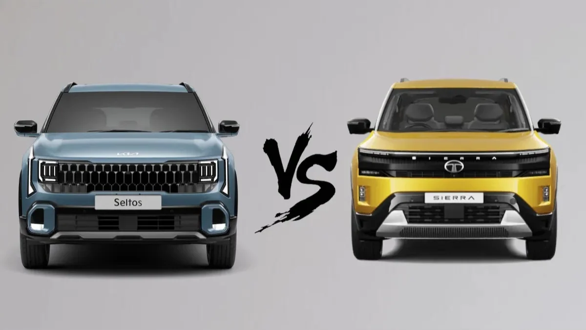 Tata Sierra Vs Kia Seltos