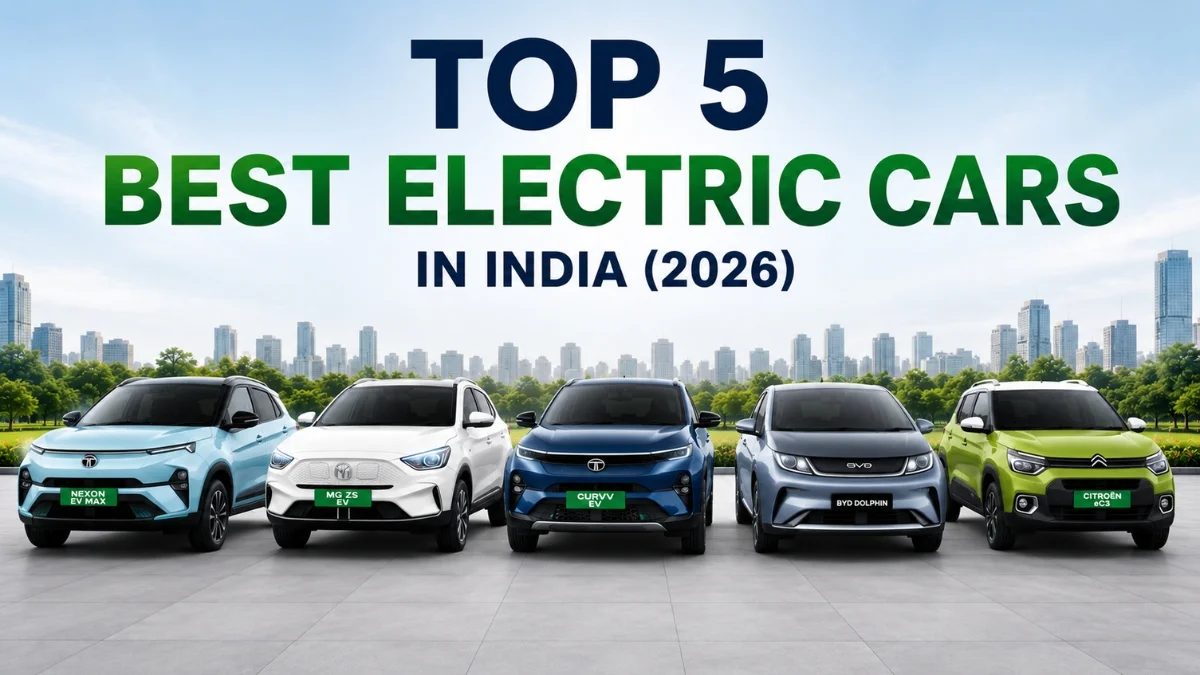 Top 5 Best Electric Cars in India