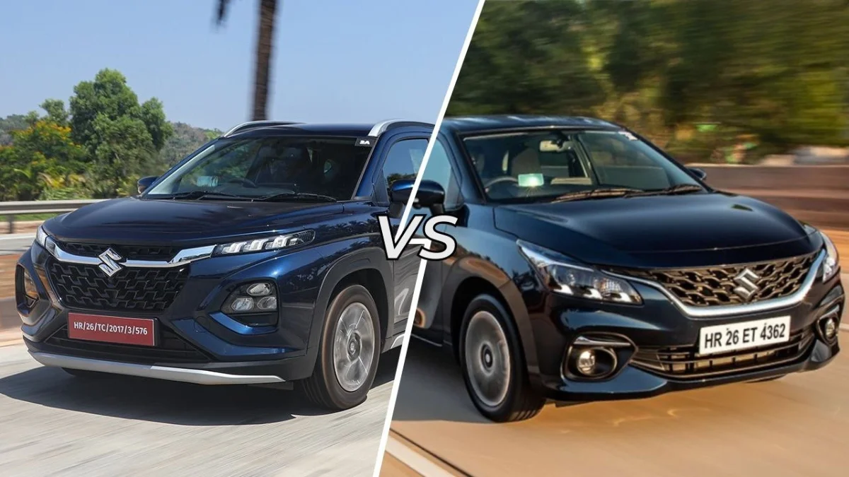 Maruti Fronx vs Baleno Comparison