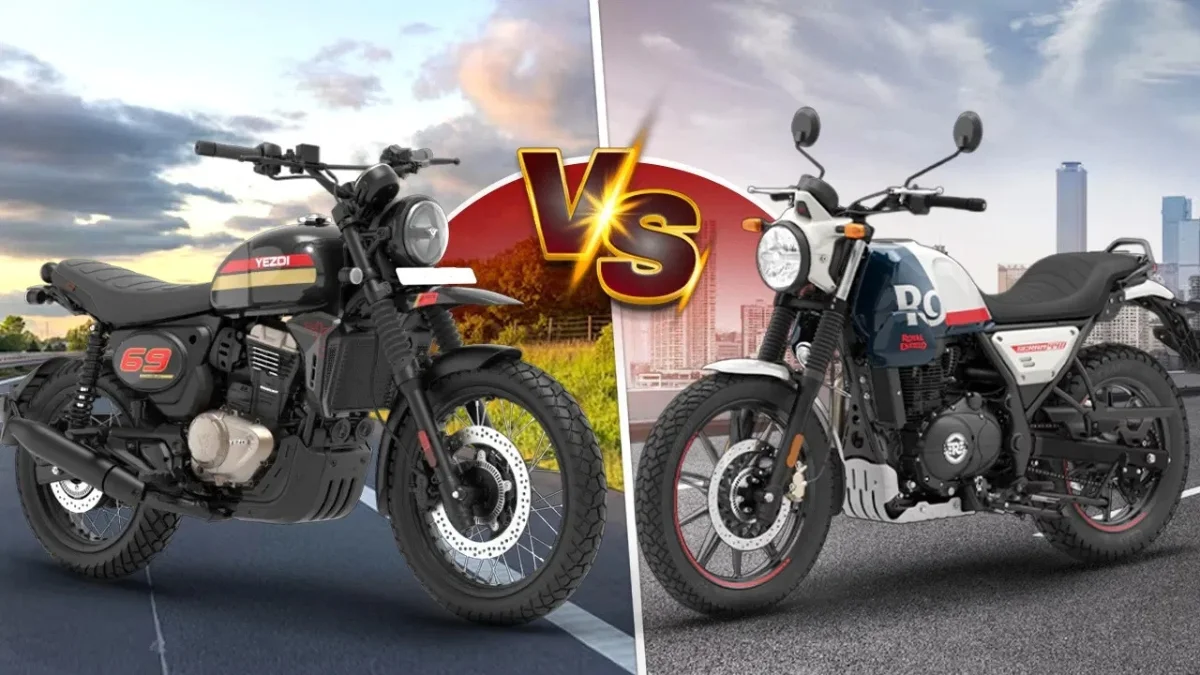 Yezdi Scrambler vs Royal Enfield Scram 440