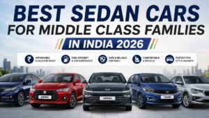 Best Sedan Cars for Middle Class Families in India 2026: Compared for Value
