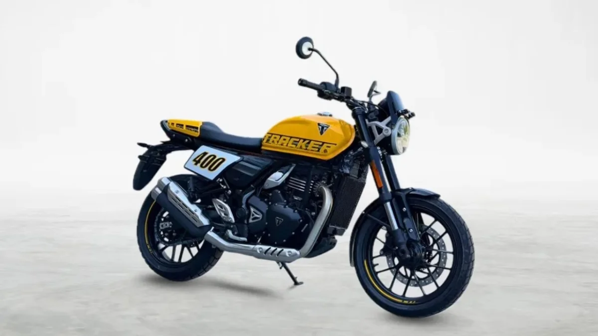 Triumph Tracker 400 Launches