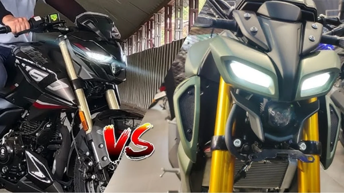 Bajaj Pulsar N160 vs Yamaha MT 15 V2