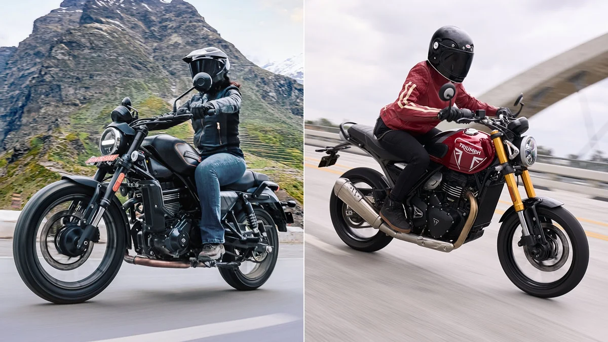 Harley Davidson Breakout Vs Triumph Scrambler 400 X