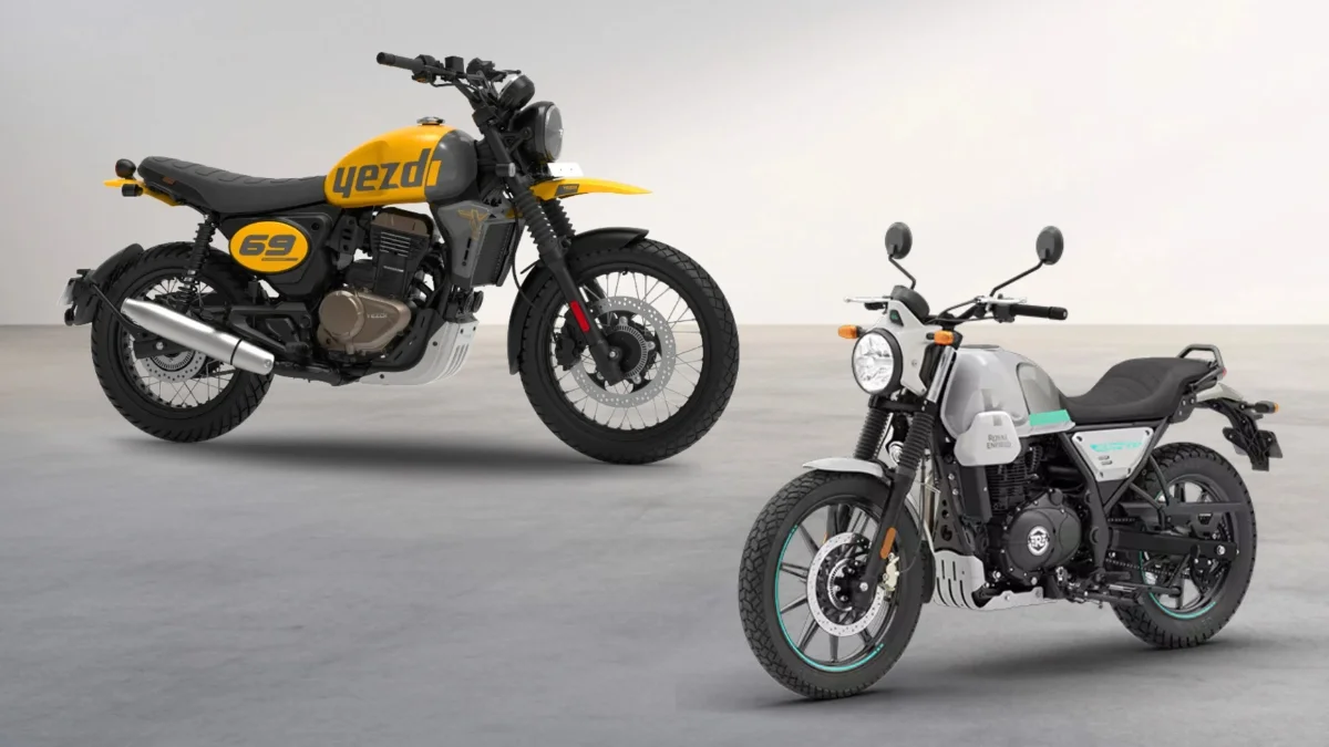 Yezdi Scrambler vs Royal Enfield Scram 440