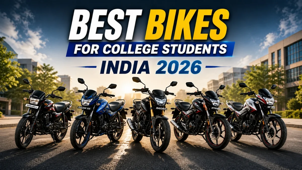 Best Bikes For College Students India 2026