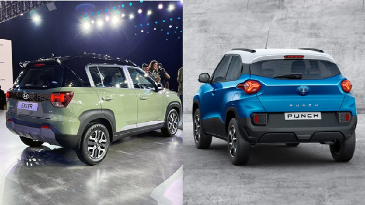 Hyundai Exter Vs Tata Punch