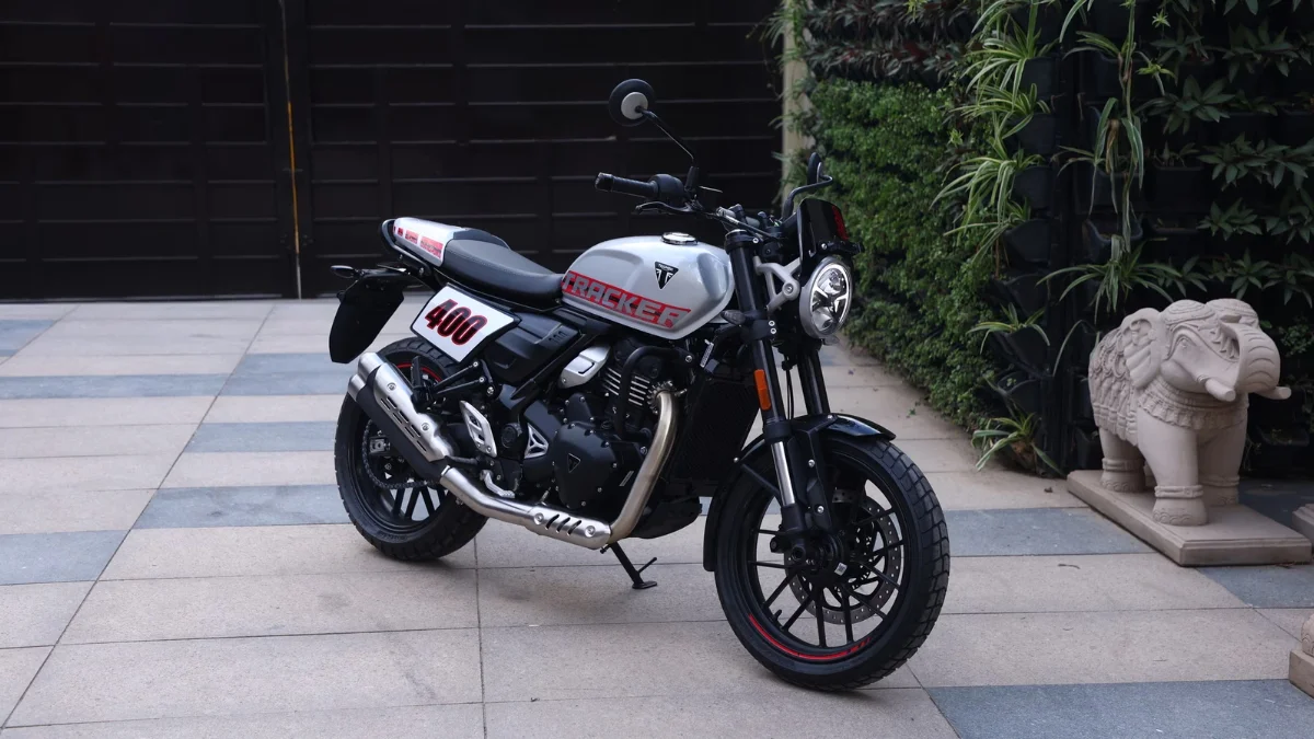 Triumph Tracker 400 Launches