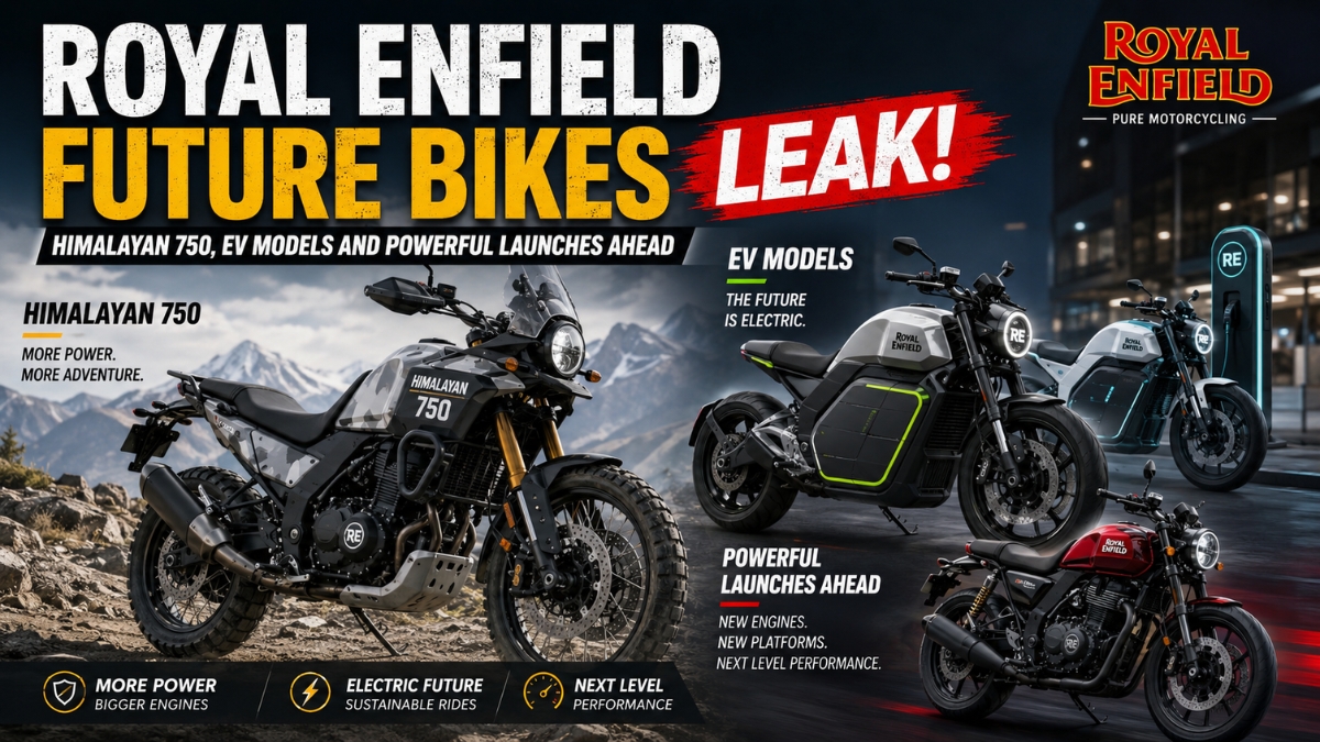 Royal Enfield Future Bikes Leak