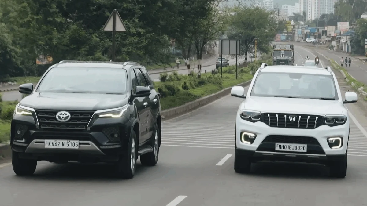 Toyota Fortuner vs Mahindra Scorpio N