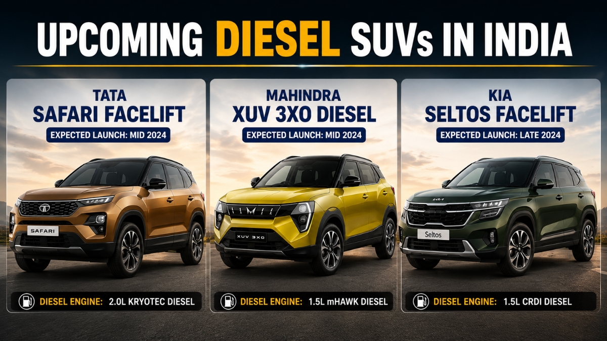 Upcoming Diesel SUVs in India