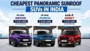 Cheapest Panoramic Sunroof SUVs in India: Affordable Premium Options for Smart Buyers