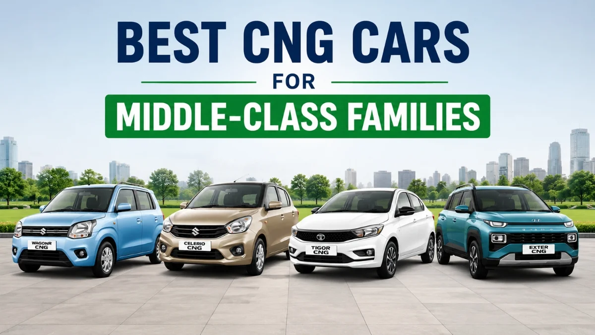 Best CNG Cars for Middle-Class Families