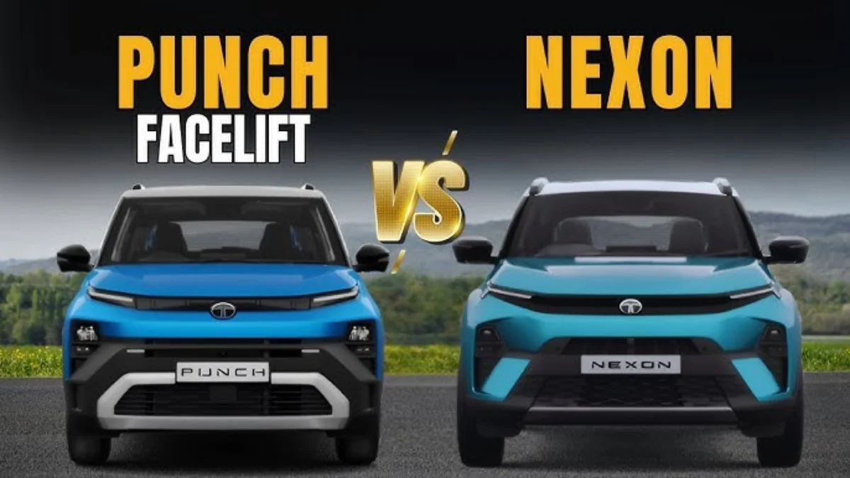 Tata Punch vs Tata Nexon Comparison