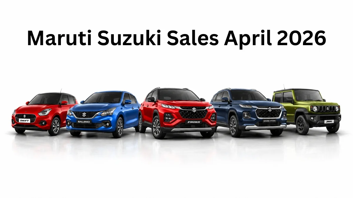 Maruti Suzuki Sales April 2026