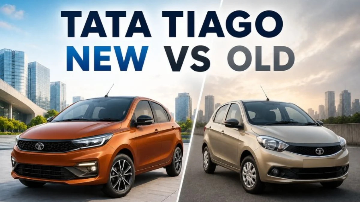 Tata Tiago New vs Old Comparison