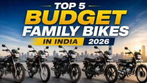 Top 5 Budget Family Bikes In India 2026 With Best Mileage