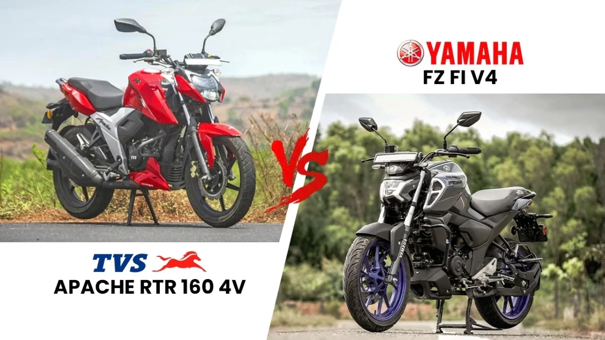 TVS Apache RTR 160 Vs Yamaha FZ FI