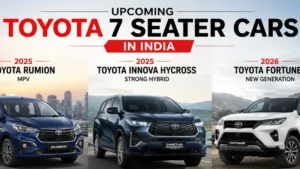 Upcoming Toyota 7-Seaters: New Fortuner, Corolla Cross and More