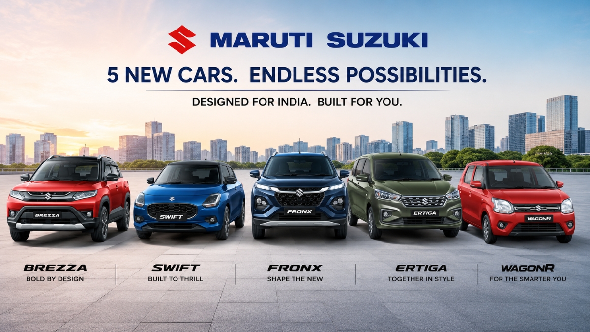 5 New Maruti Suzuki Cars