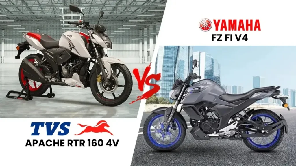 TVS Apache RTR 160 Vs Yamaha FZ FI