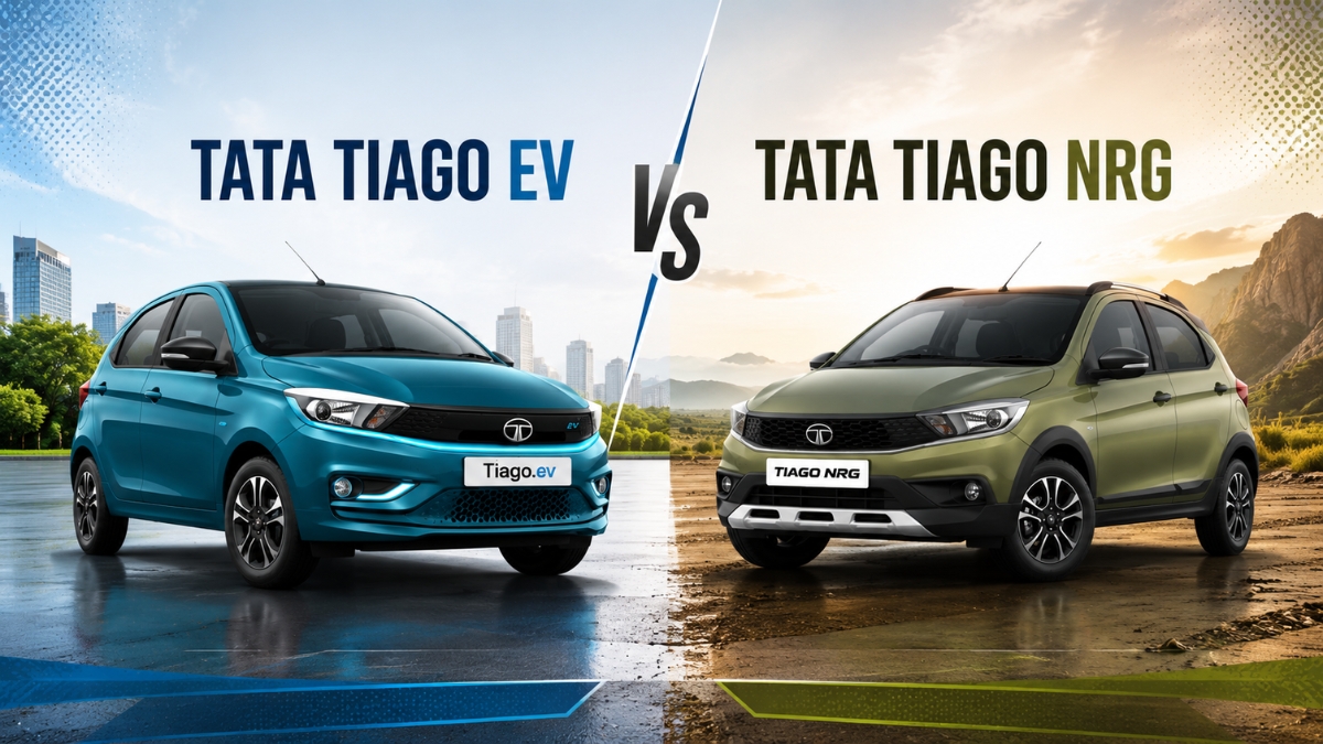 Tata Tiago EV vs Tiago NRG