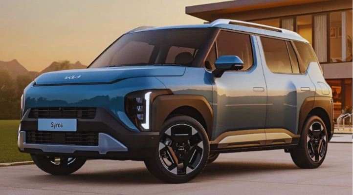 Kia Syros EV electric SUV in India