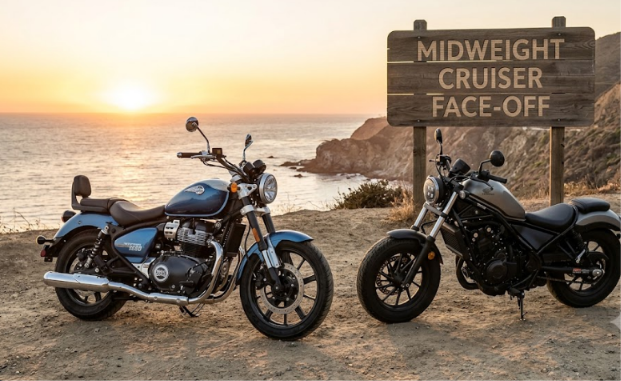 Royal Enfield Super Meteor 650 vs Honda Rebel 500
